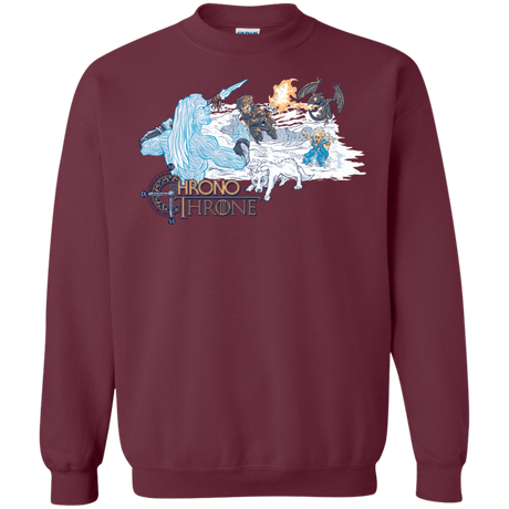 Sweatshirts Maroon / Small Chrono Throne Crewneck Sweatshirt