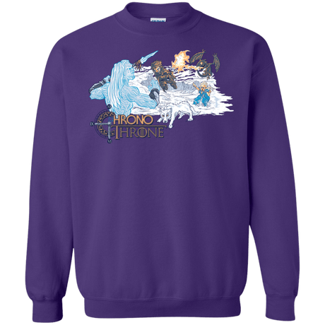 Sweatshirts Purple / Small Chrono Throne Crewneck Sweatshirt