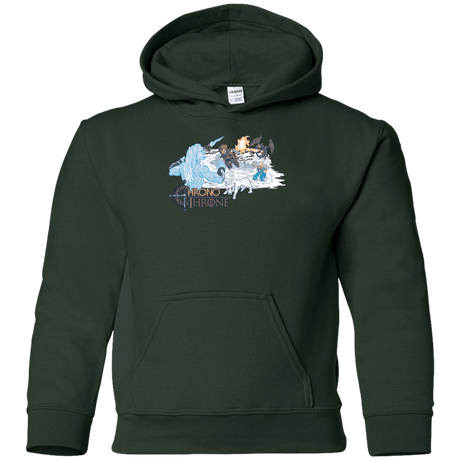 Sweatshirts Forest Green / YS Chrono Throne Youth Hoodie