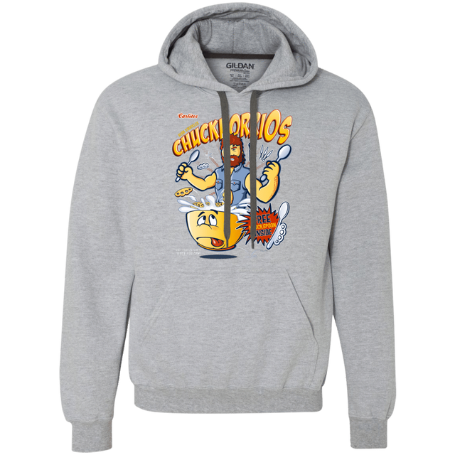 Sweatshirts Sport Grey / S ChucknorriOs Premium Fleece Hoodie