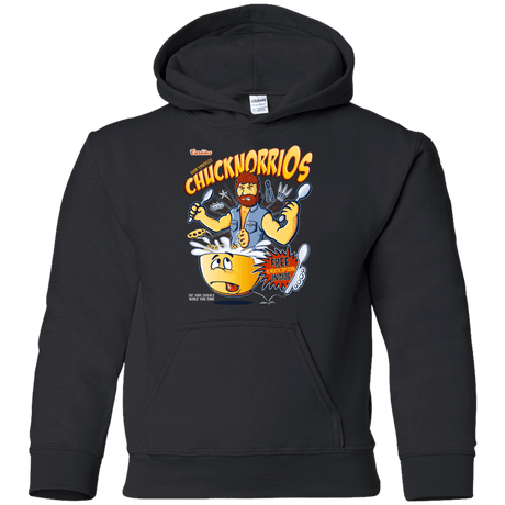 Sweatshirts Black / YS ChucknorriOs Youth Hoodie