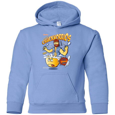 Sweatshirts Carolina Blue / YS ChucknorriOs Youth Hoodie