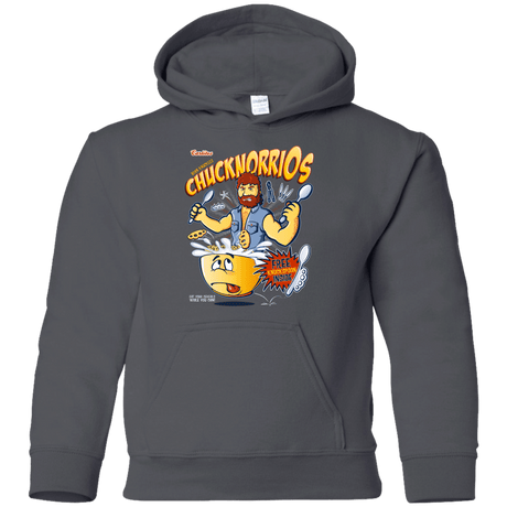 Sweatshirts Charcoal / YS ChucknorriOs Youth Hoodie
