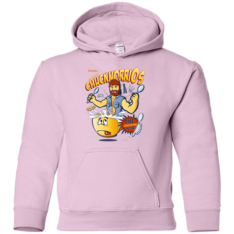 Sweatshirts Light Pink / YS ChucknorriOs Youth Hoodie