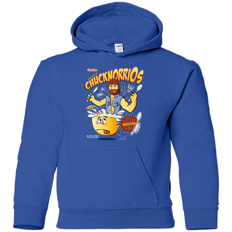 Sweatshirts Royal / YS ChucknorriOs Youth Hoodie