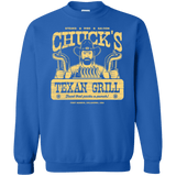 Sweatshirts Royal / Small Chucks Texan Grill Crewneck Sweatshirt