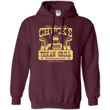 Sweatshirts Maroon / Small Chucks Texan Grill Pullover Hoodie