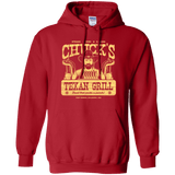 Sweatshirts Red / Small Chucks Texan Grill Pullover Hoodie