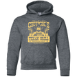 Sweatshirts Dark Heather / YS Chucks Texan Grill Youth Hoodie