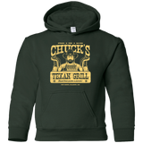 Sweatshirts Forest Green / YS Chucks Texan Grill Youth Hoodie