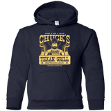 Sweatshirts Navy / YS Chucks Texan Grill Youth Hoodie