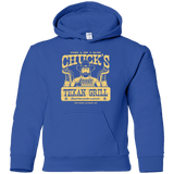 Sweatshirts Royal / YS Chucks Texan Grill Youth Hoodie