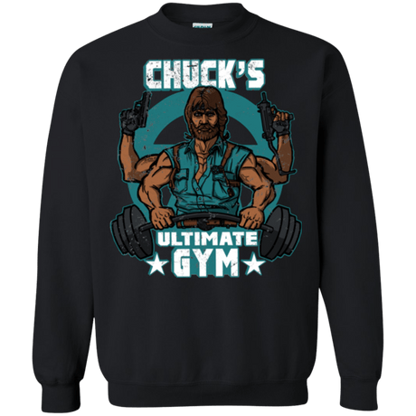 Sweatshirts Black / Small Chucks Ultimate Gym Crewneck Sweatshirt