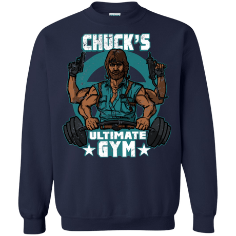 Sweatshirts Navy / Small Chucks Ultimate Gym Crewneck Sweatshirt