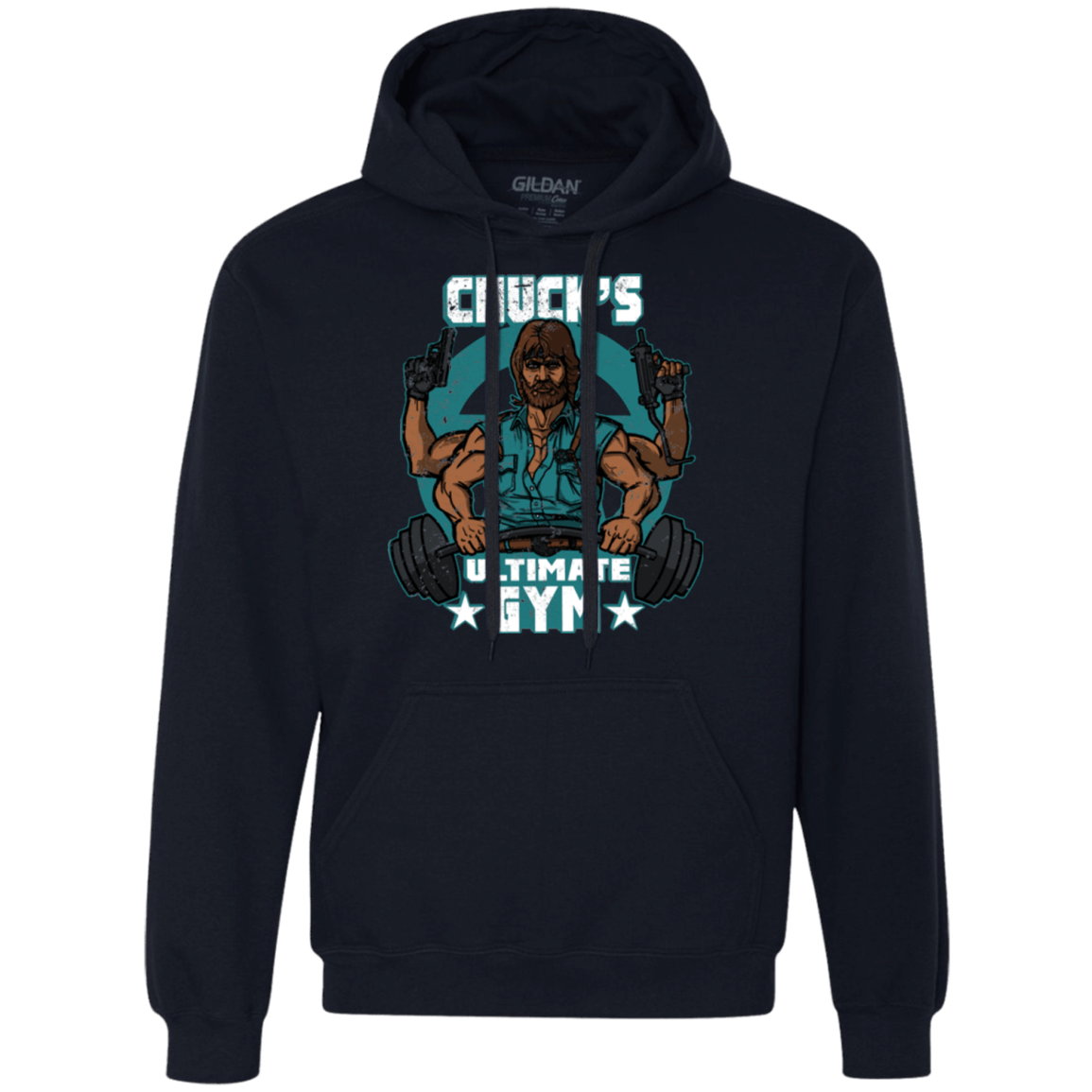Sweatshirts Navy / Small Chucks Ultimate Gym Premium Fleece Hoodie