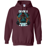Sweatshirts Maroon / Small Chucks Ultimate Gym Pullover Hoodie