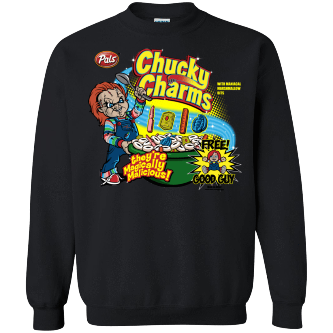 Sweatshirts Black / Small Chucky Charms Crewneck Sweatshirt