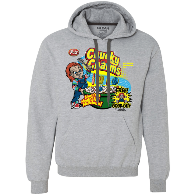 Sweatshirts Sport Grey / Small Chucky Charms Premium Fleece Hoodie
