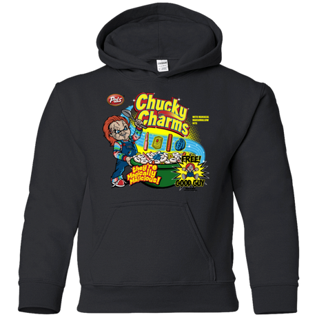 Sweatshirts Black / YS Chucky Charms Youth Hoodie