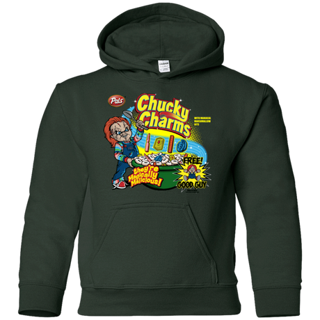 Sweatshirts Forest Green / YS Chucky Charms Youth Hoodie
