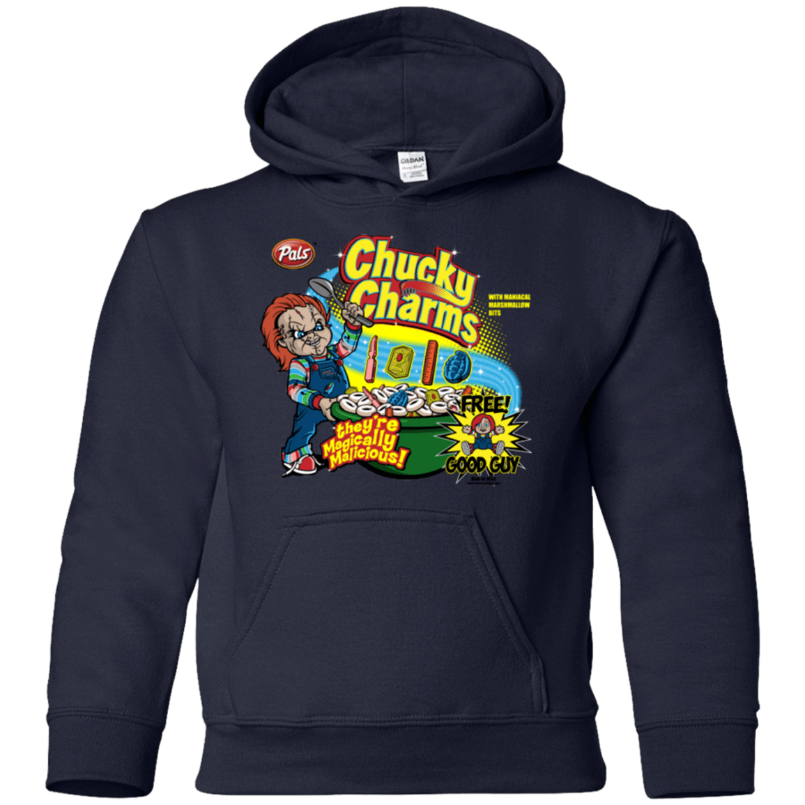 Sweatshirts Navy / YS Chucky Charms Youth Hoodie