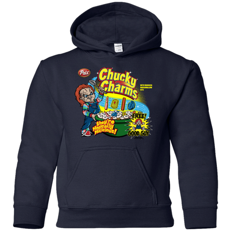 Sweatshirts Navy / YS Chucky Charms Youth Hoodie