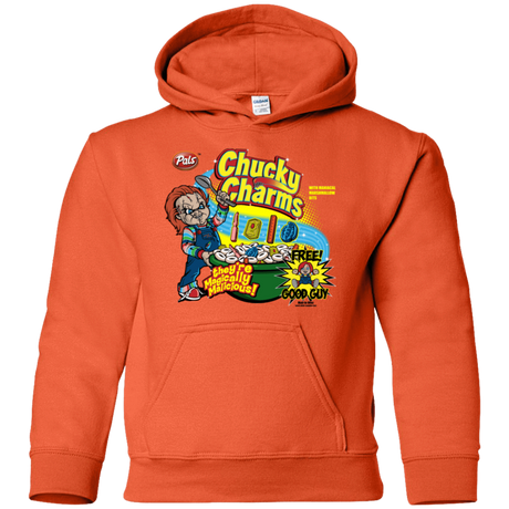 Sweatshirts Orange / YS Chucky Charms Youth Hoodie