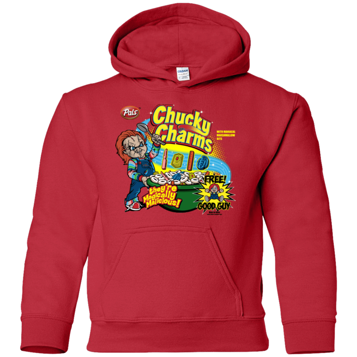 Sweatshirts Red / YS Chucky Charms Youth Hoodie