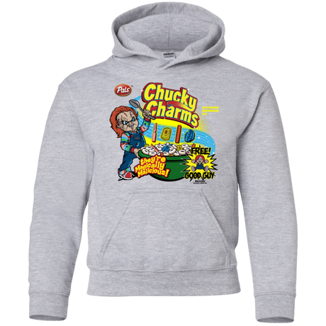 Sweatshirts Sport Grey / YS Chucky Charms Youth Hoodie