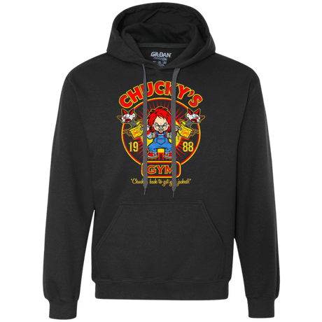 Sweatshirts Black / S Chucky Gym Tee Good Guy Premium Fleece Hoodie