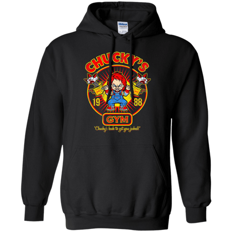 Sweatshirts Black / S Chucky Gym Tee Good Guy Pullover Hoodie