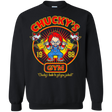 Sweatshirts Black / S Chucky's Gym Crewneck Sweatshirt