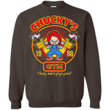 Sweatshirts Dark Chocolate / S Chucky's Gym Crewneck Sweatshirt