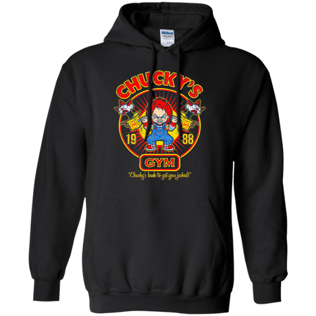 Sweatshirts Black / S Chucky's Gym Pullover Hoodie