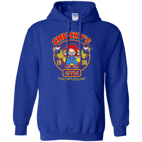 Sweatshirts Royal / S Chucky's Gym Pullover Hoodie