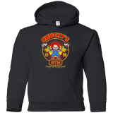 Sweatshirts Black / YS Chucky's Gym Youth Hoodie