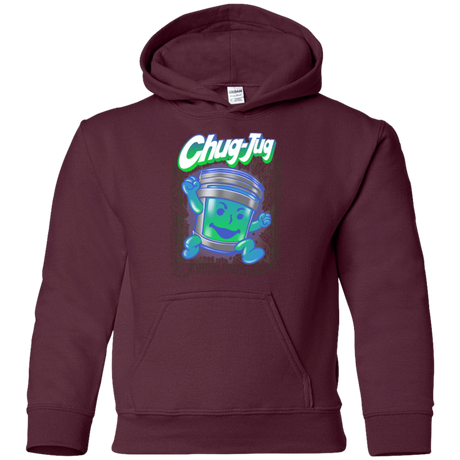 Sweatshirts Maroon / YS Chug-Jug Youth Hoodie