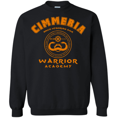 Sweatshirts Black / Small Cimmeria Warrior Academy Crewneck Sweatshirt