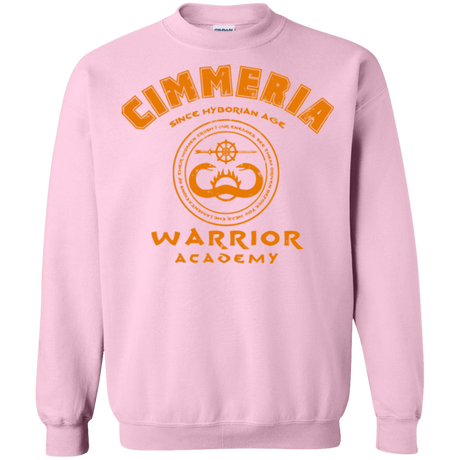 Sweatshirts Light Pink / Small Cimmeria Warrior Academy Crewneck Sweatshirt