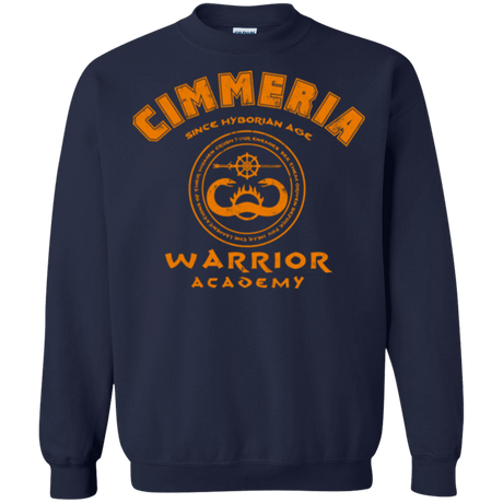 Sweatshirts Navy / Small Cimmeria Warrior Academy Crewneck Sweatshirt