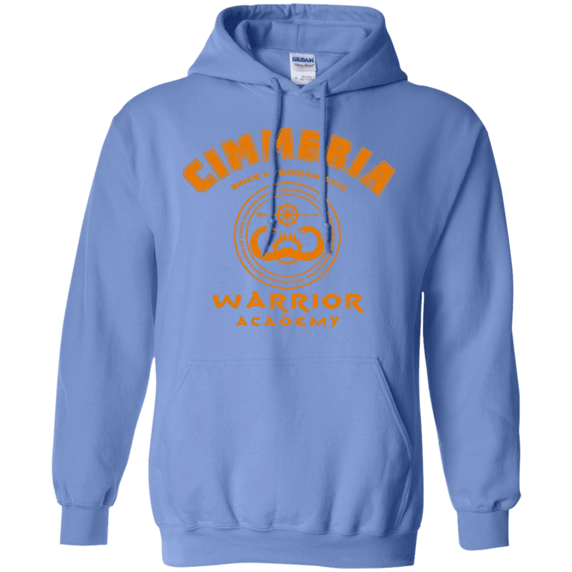 Sweatshirts Carolina Blue / Small Cimmeria Warrior Academy Pullover Hoodie