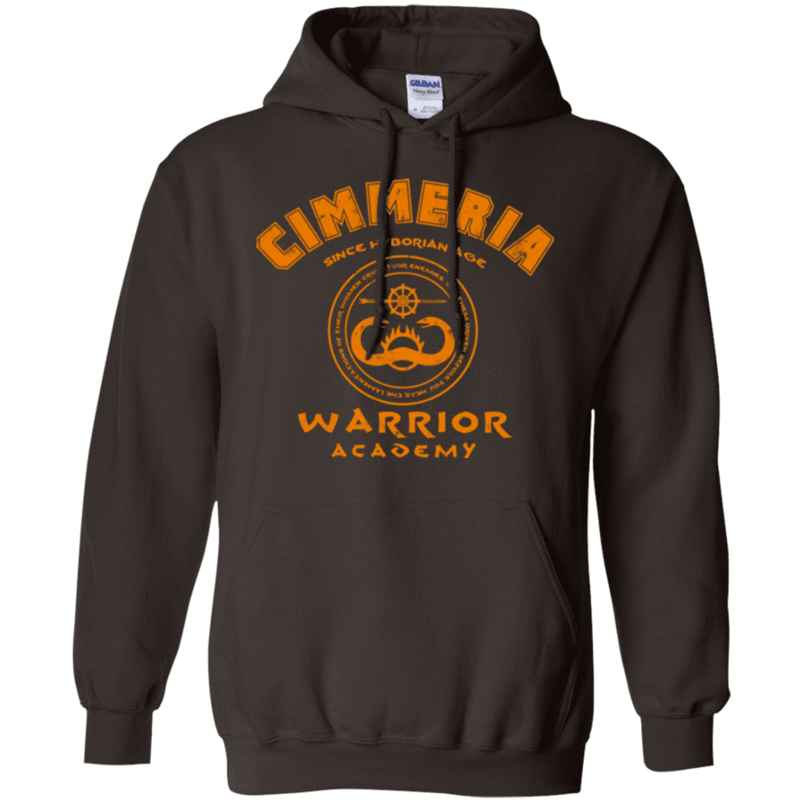 Sweatshirts Dark Chocolate / Small Cimmeria Warrior Academy Pullover Hoodie