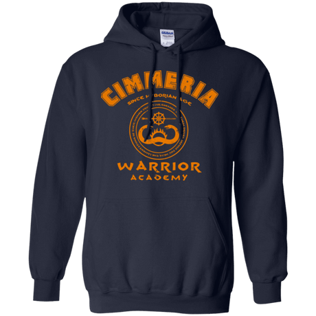 Sweatshirts Navy / Small Cimmeria Warrior Academy Pullover Hoodie