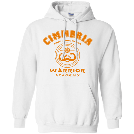 Sweatshirts White / Small Cimmeria Warrior Academy Pullover Hoodie