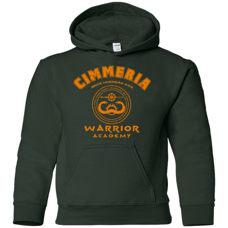 Sweatshirts Forest Green / YS Cimmeria Warrior Academy Youth Hoodie