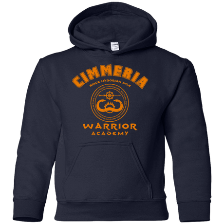 Sweatshirts Navy / YS Cimmeria Warrior Academy Youth Hoodie