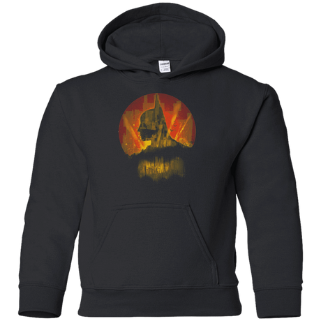 Sweatshirts Black / YS City Knight Doc Orange Youth Hoodie