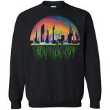 Sweatshirts Black / S City of Tomorrow Crewneck Sweatshirt