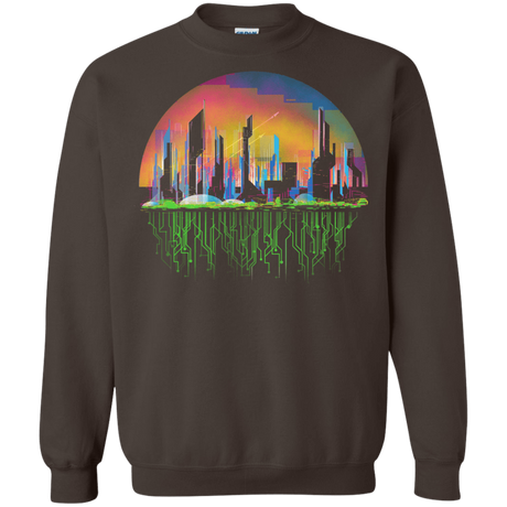 Sweatshirts Dark Chocolate / S City of Tomorrow Crewneck Sweatshirt