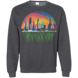 Sweatshirts Dark Heather / S City of Tomorrow Crewneck Sweatshirt